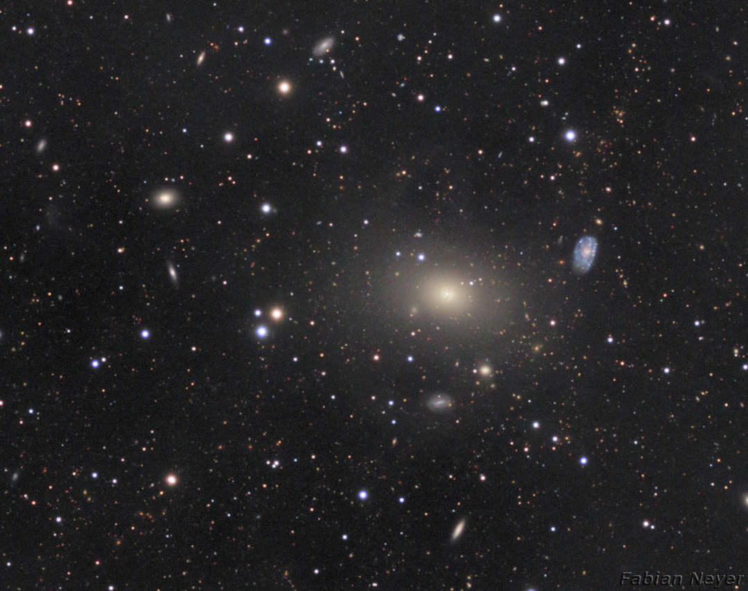 Messier 101 center