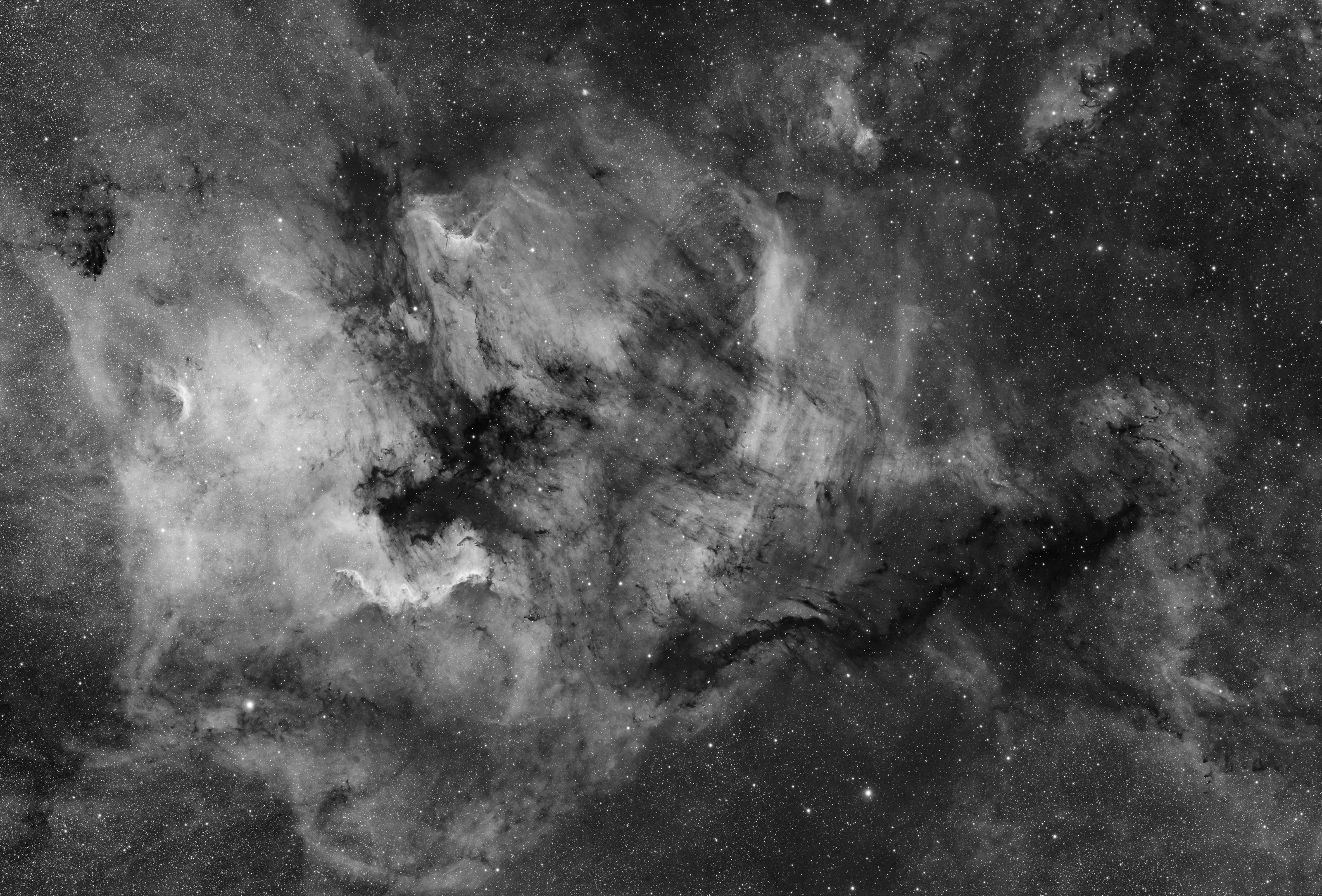 North America Nebula Region in Halpha