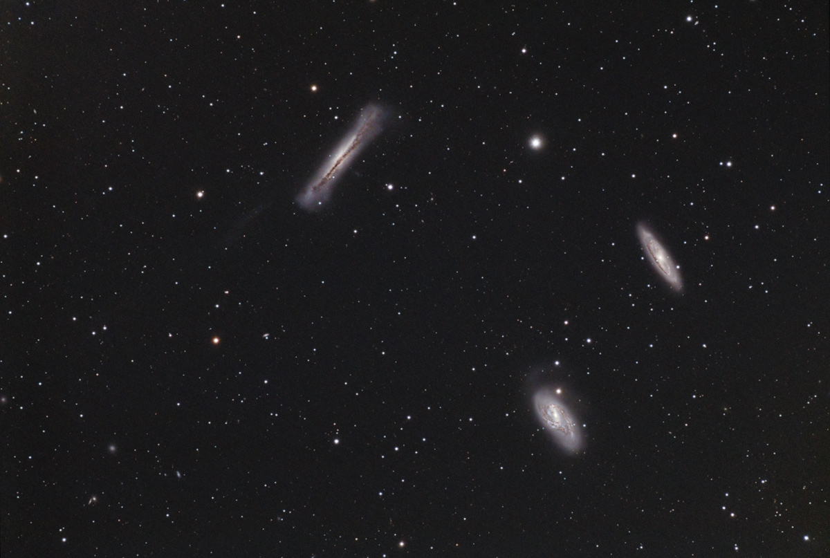 Leo Trio - M65, M66 and NGC3628