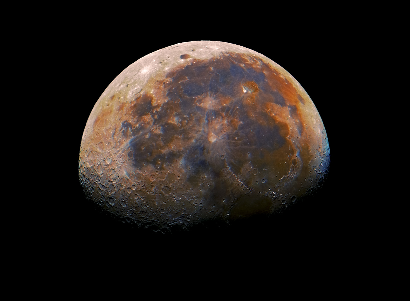 Colorful Moon