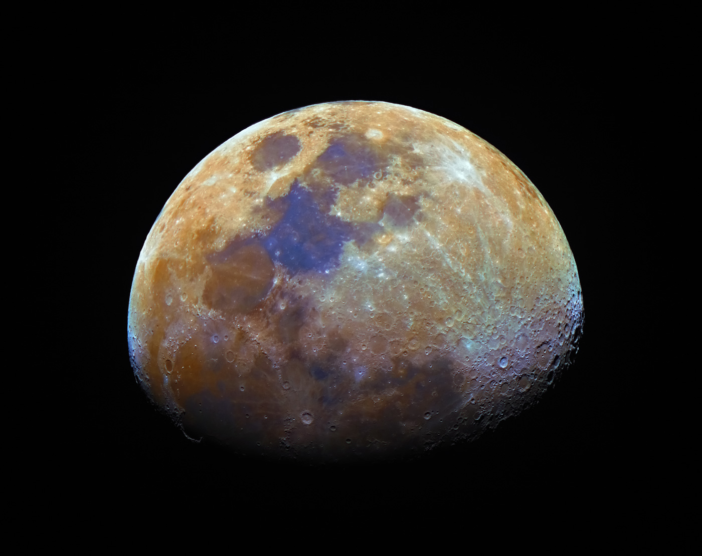 Colorful Moon